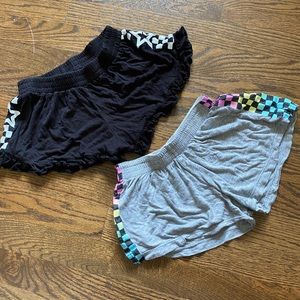 Flowers by Zoe checkered shorts girls M